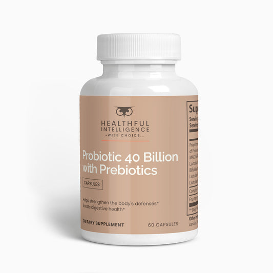 Probiotic 40 Billion with Prebiotics
