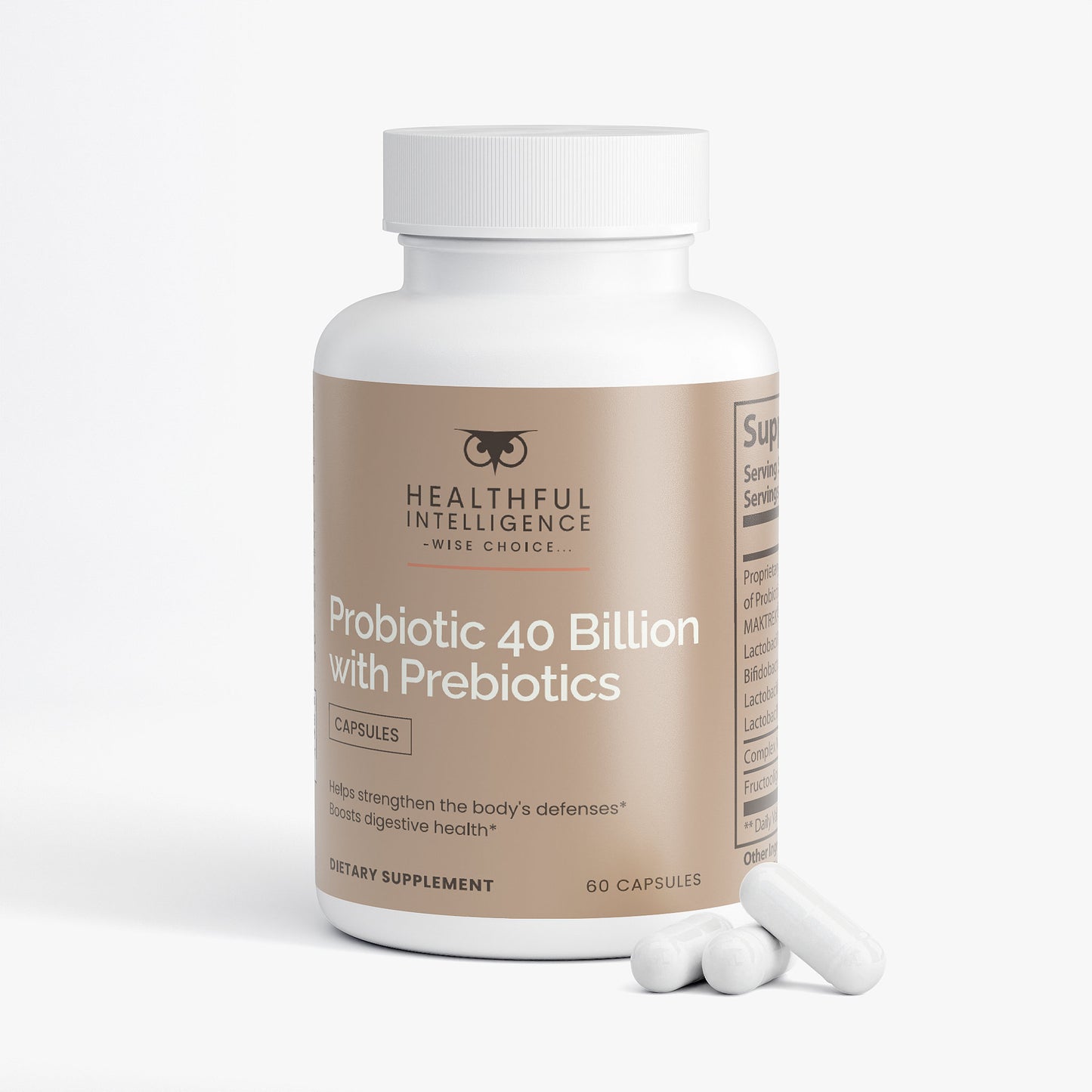 Probiotic 40 Billion with Prebiotics